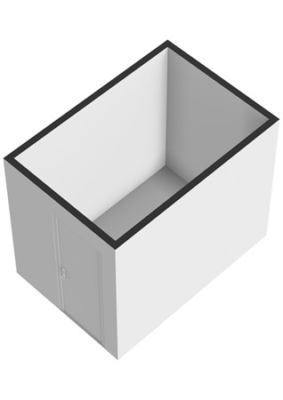 Floorplan - IJdoornlaan 1445F, 1034 BM Amsterdam